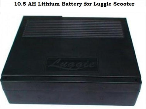 10.5 AH Lithium Battery for Luggie Scooter