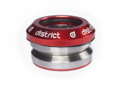 District headset integrated red custom scooters