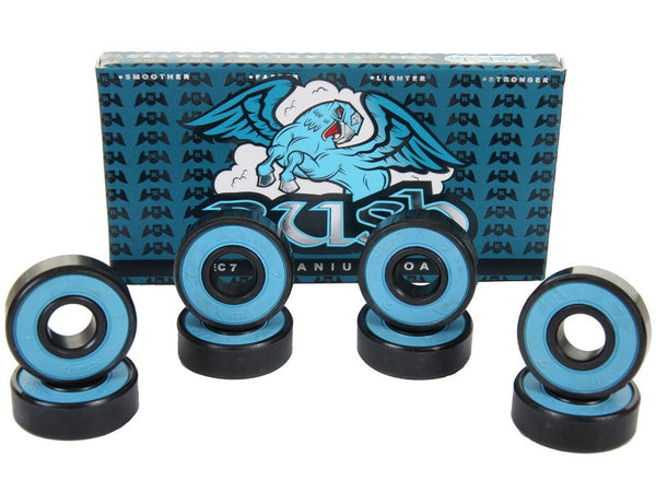 Rush Abec 7 Titanium Coated Bearting 4pk