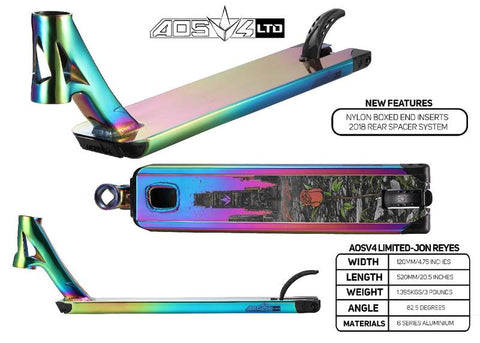 ENVY AOSV4 LTD JON REYES DECK - OIL SLICK
