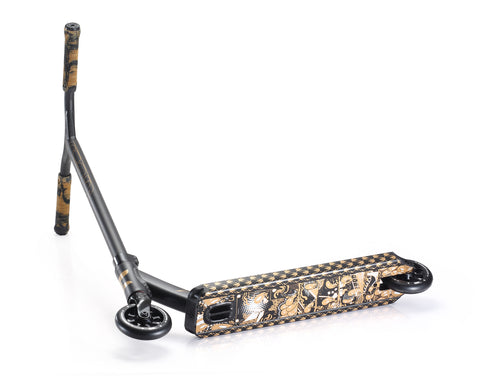 envy colt series 4 black/gold base view custom scooters