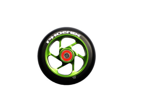 Green Phoenix 6 Spoke Wheel