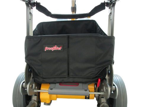 Luggie Under Seat Foldable Basket Rear View