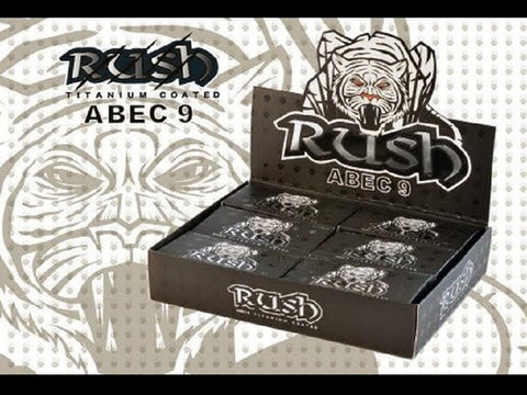 Rush Abec 9 Titanium Coated Bearings 4pk Box