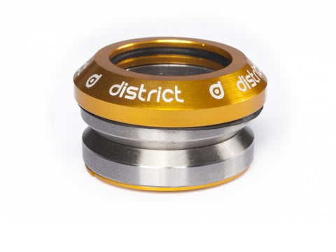 District headset integrated gold custom scooters
