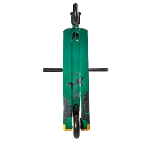 north tomahawk forest green deck