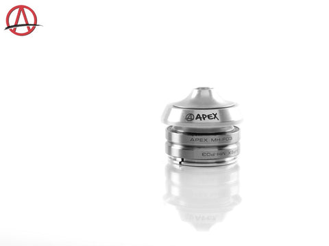 apex headset integrated silver custom scooters