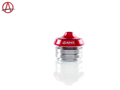 apex headset integrated red custom scooters